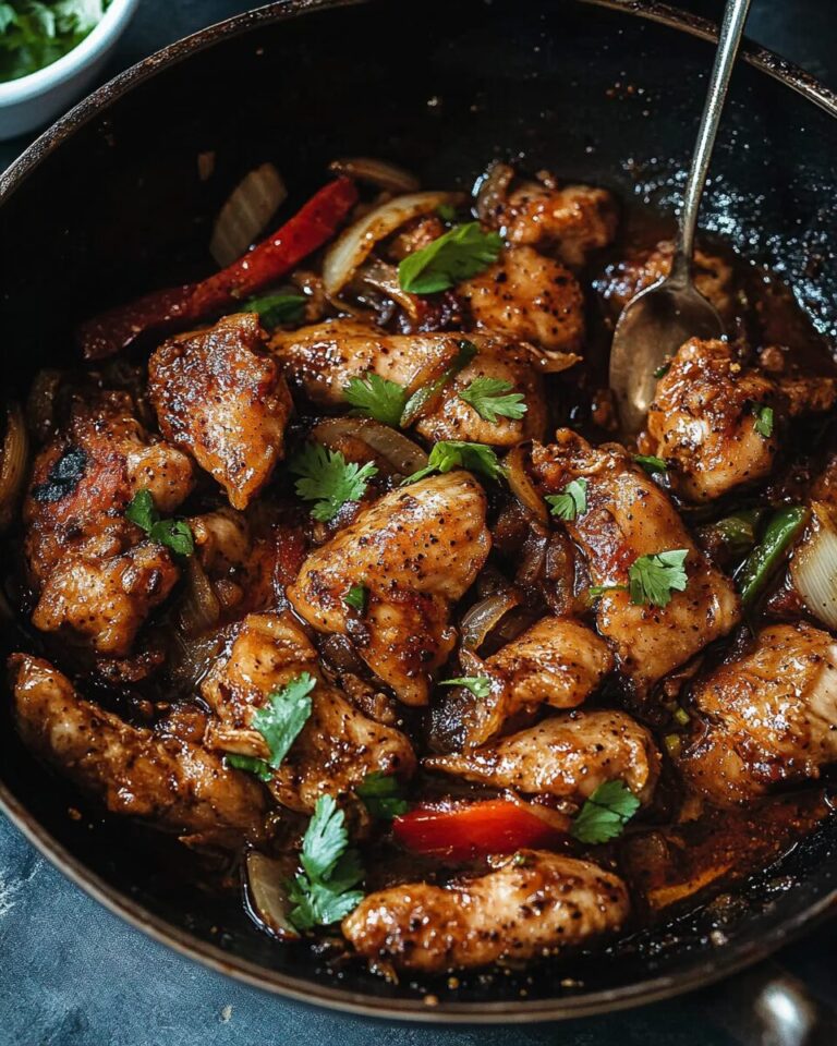 Black Pepper Chicken Stir-Fry