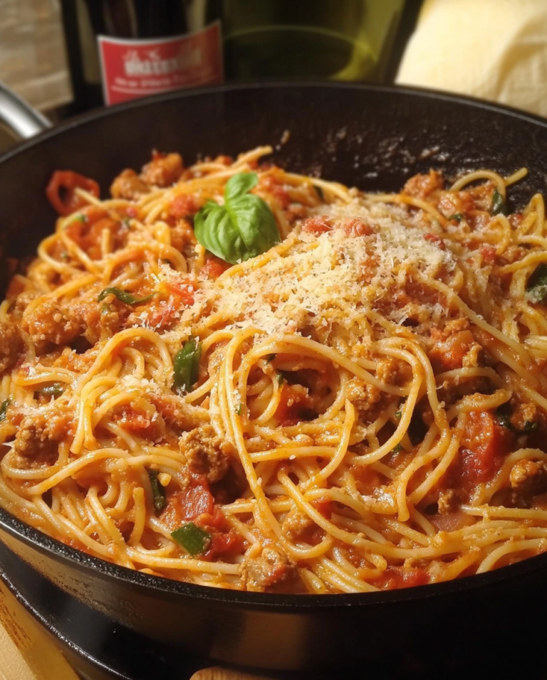 Spaghetti Skillet Dinner