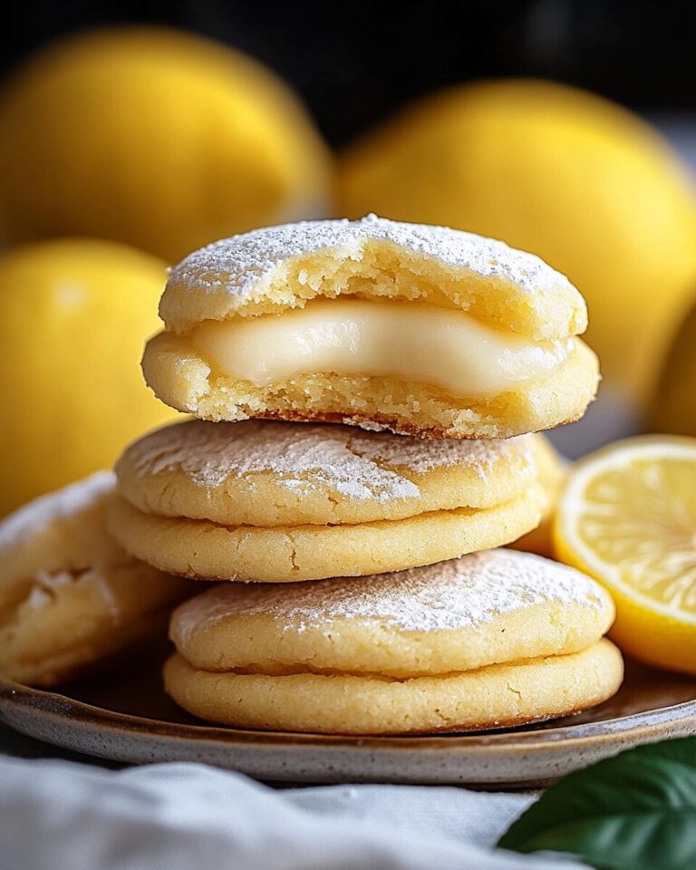 Stuffed Lemon Cookies