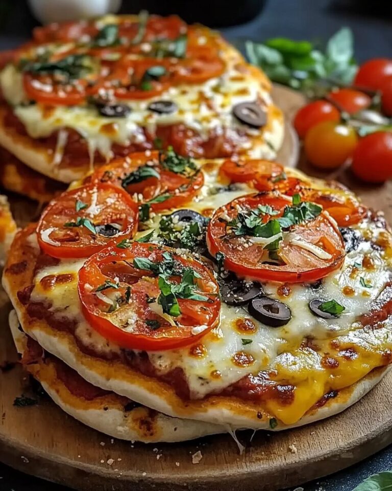 Juicy Mozzarella Pizza Burgers