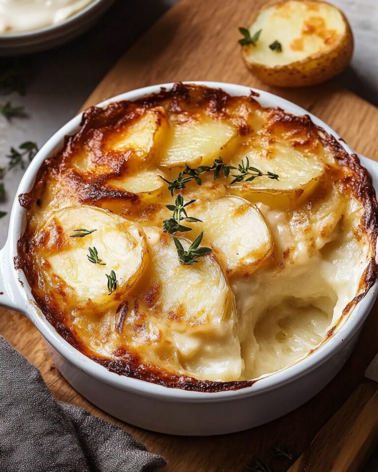 Brie Dauphinoise Potatoes