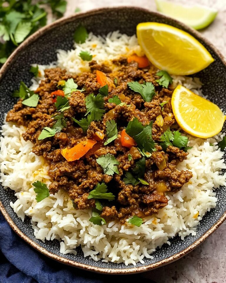 Qeema (Indian Curried Beef)