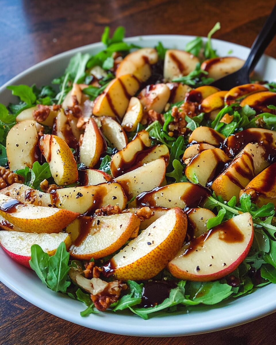 Pear and Arugula Autumn Salad