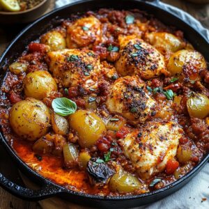 Chicken & Nduja Bake