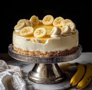 Banana Pudding Cheesecake Tres Leches