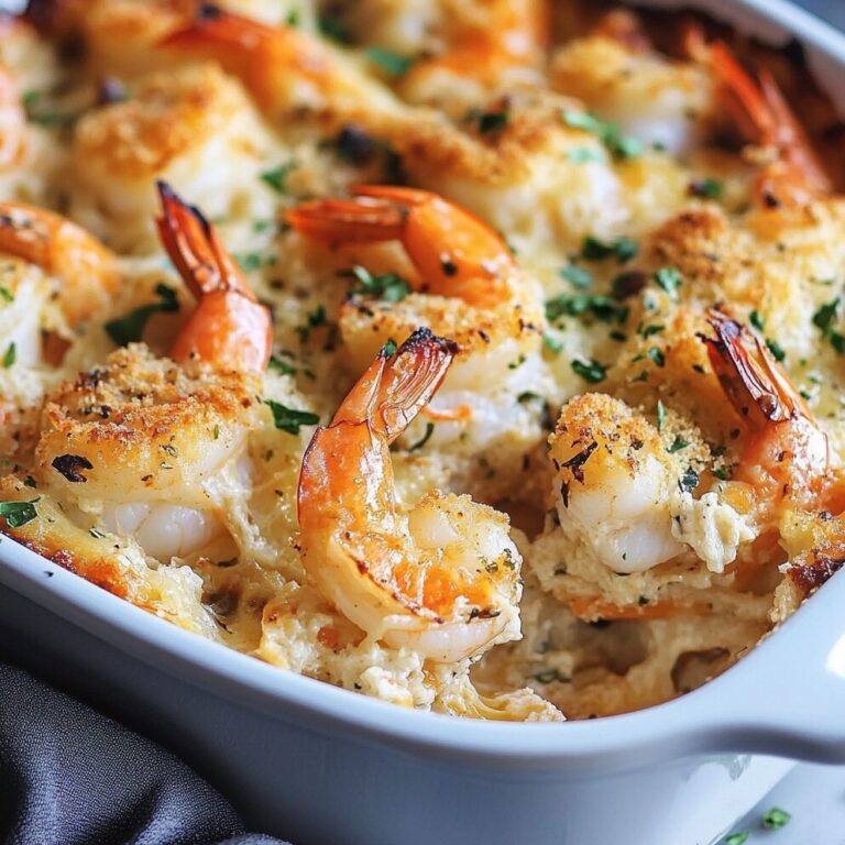 Baked Stuffed Shrimp Casserole - knedir Recipes