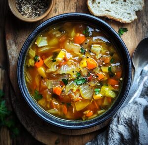 Hearty Veggie-Packed Cabbage Soup