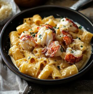 Creamy Tuscan Lobster Pasta