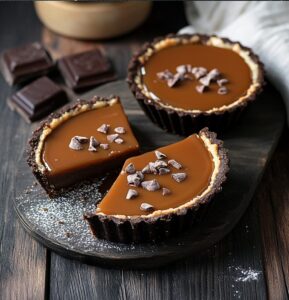 Salted Caramel Chocolate Tart