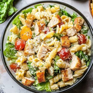 Chicken Caesar Pasta Salad