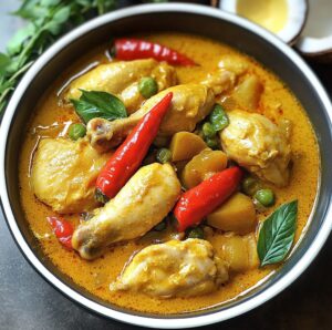Filipino Style Chicken Curry with Coconut Milk