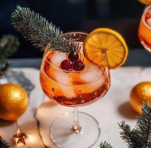 Winter Aperol Spritz