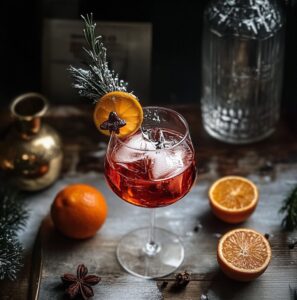 Winter Aperol Spritz