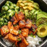 Salmon Rice Bowls