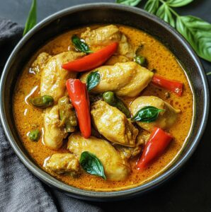 Filipino Style Chicken Curry with Coconut Milk