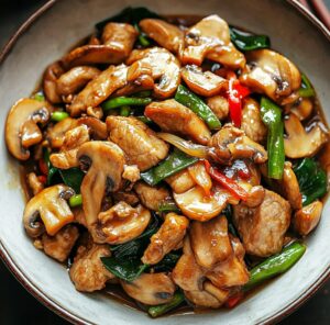 Pork and Mushroom Stir-Fry