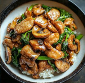 Pork and Mushroom Stir-Fry