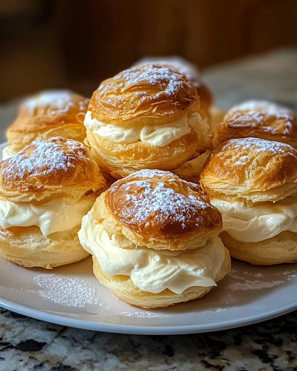 Easy Homemade Cream Puffs