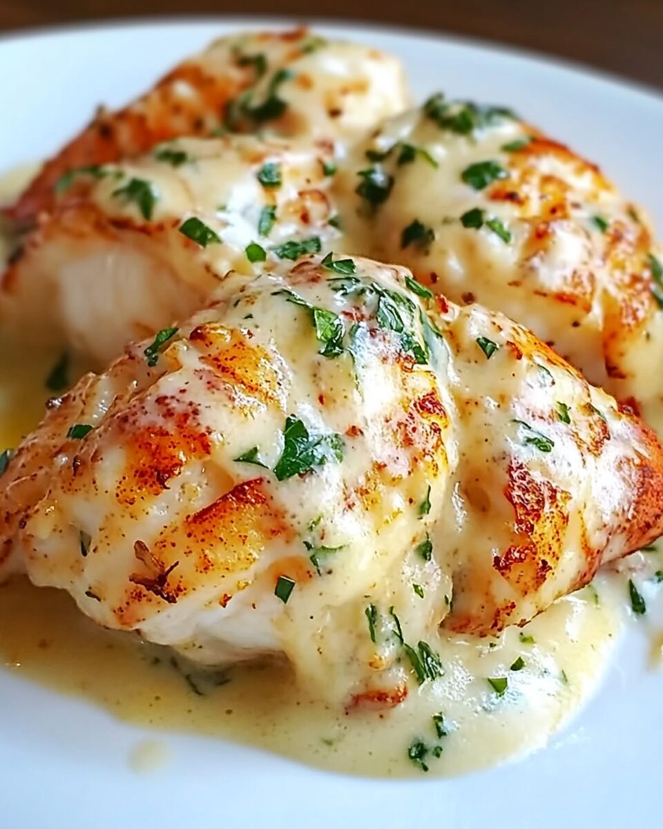 Creamy Garlic Butter Lobster Tails