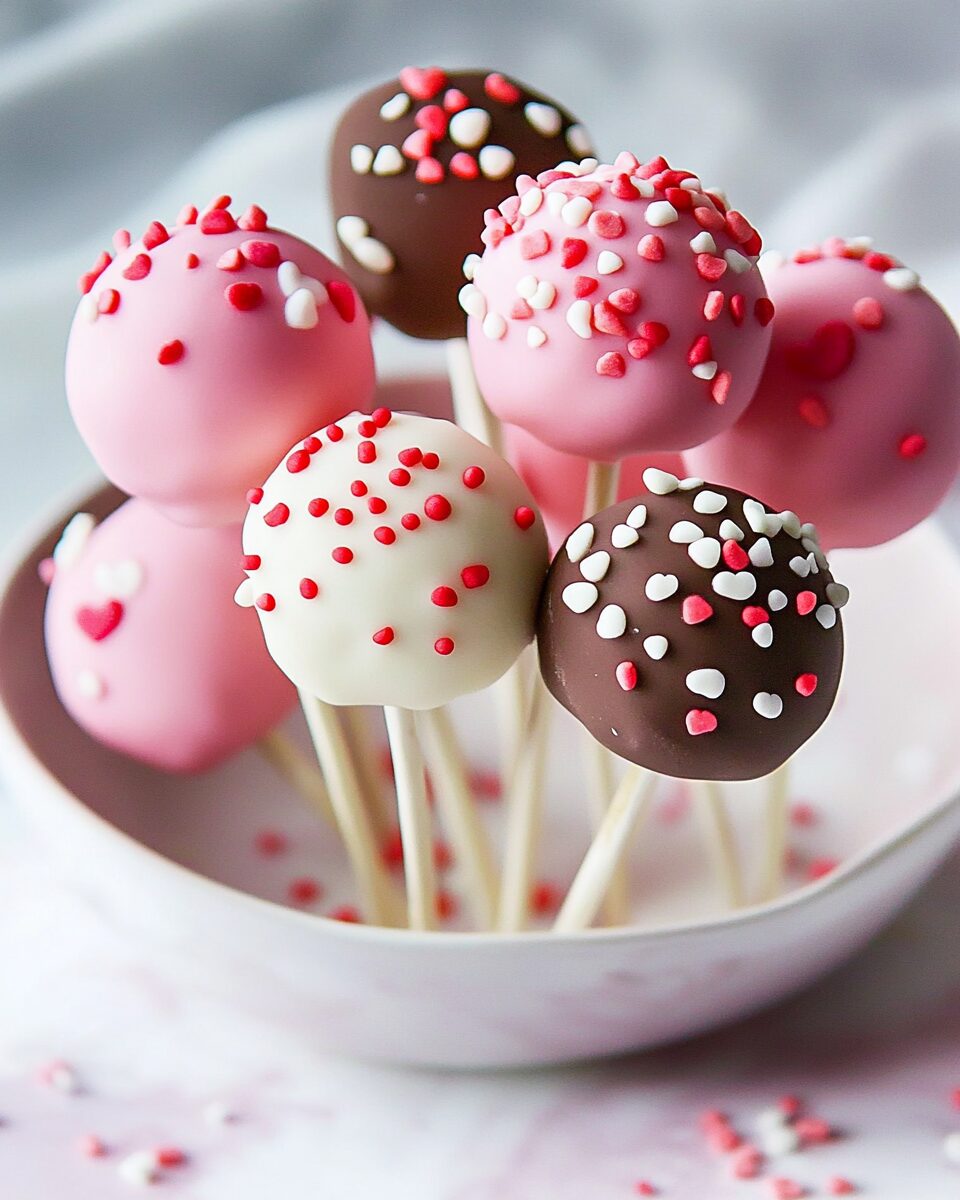 Valentine’s Day Cake Pops