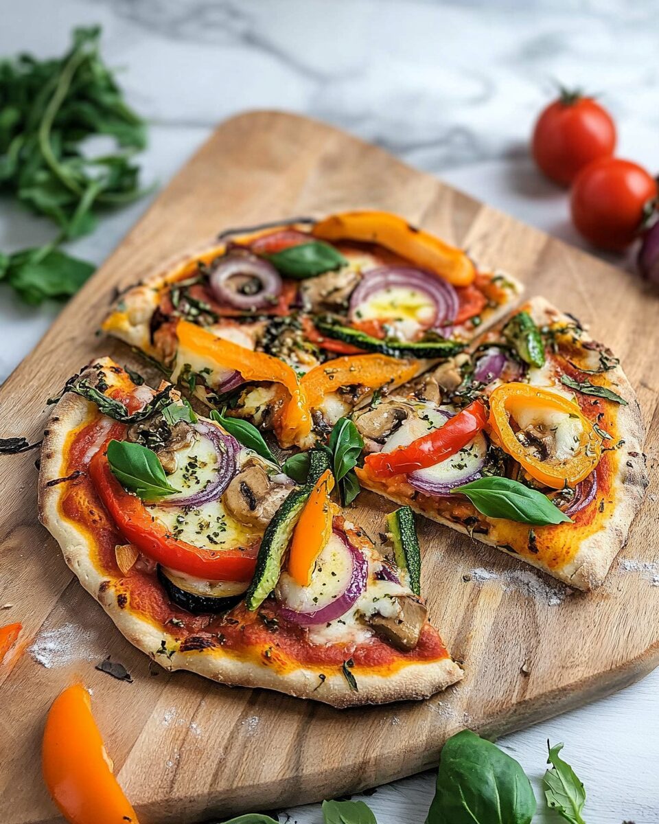 Veggie Pizza for One