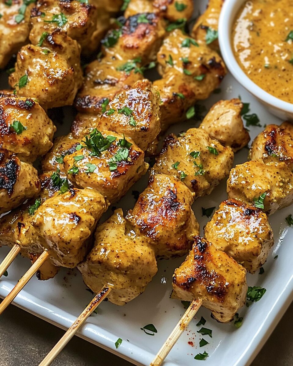 Cowboy Butter Chicken Skewers