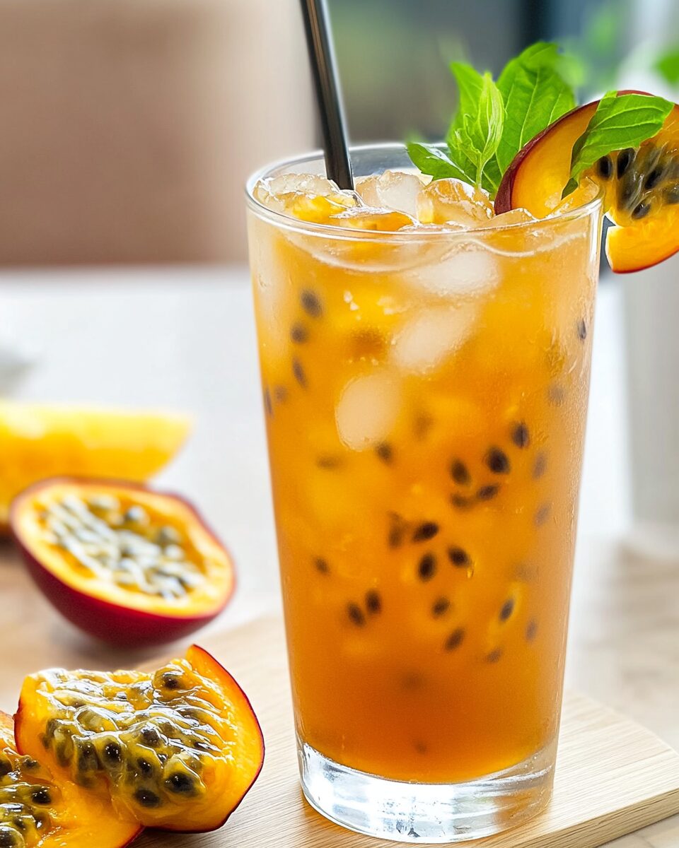 Passion Fruit Iced Tea