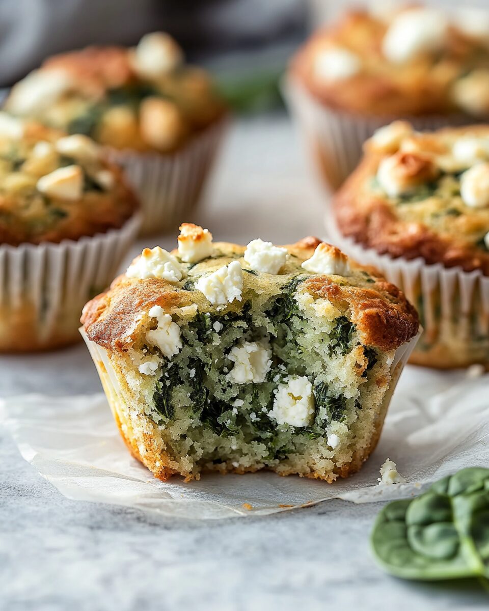 Spinach and Feta Muffins