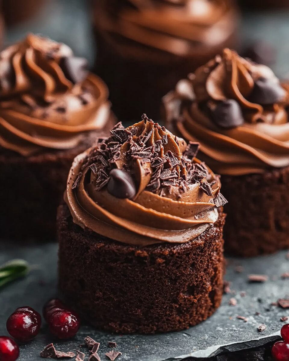 Mini Chocolate Cakes