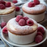 Raspberry Soufflés