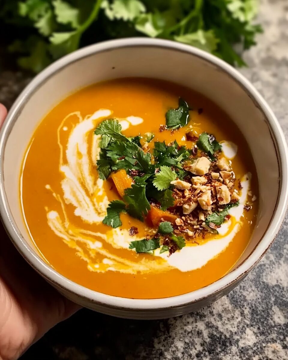 Thai Coconut Pumpkin Soup