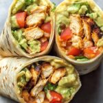 Chipotle Ranch Grilled Chicken Burrito