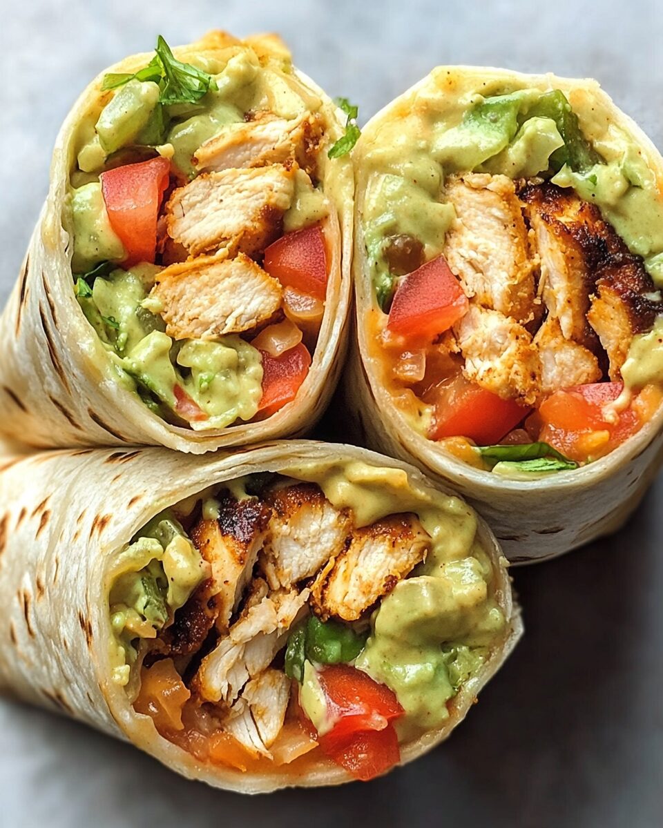 Chipotle Ranch Grilled Chicken Burrito