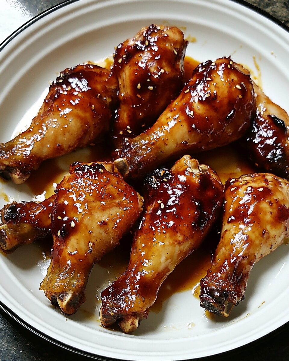 Sticky Chicken Drumsticks