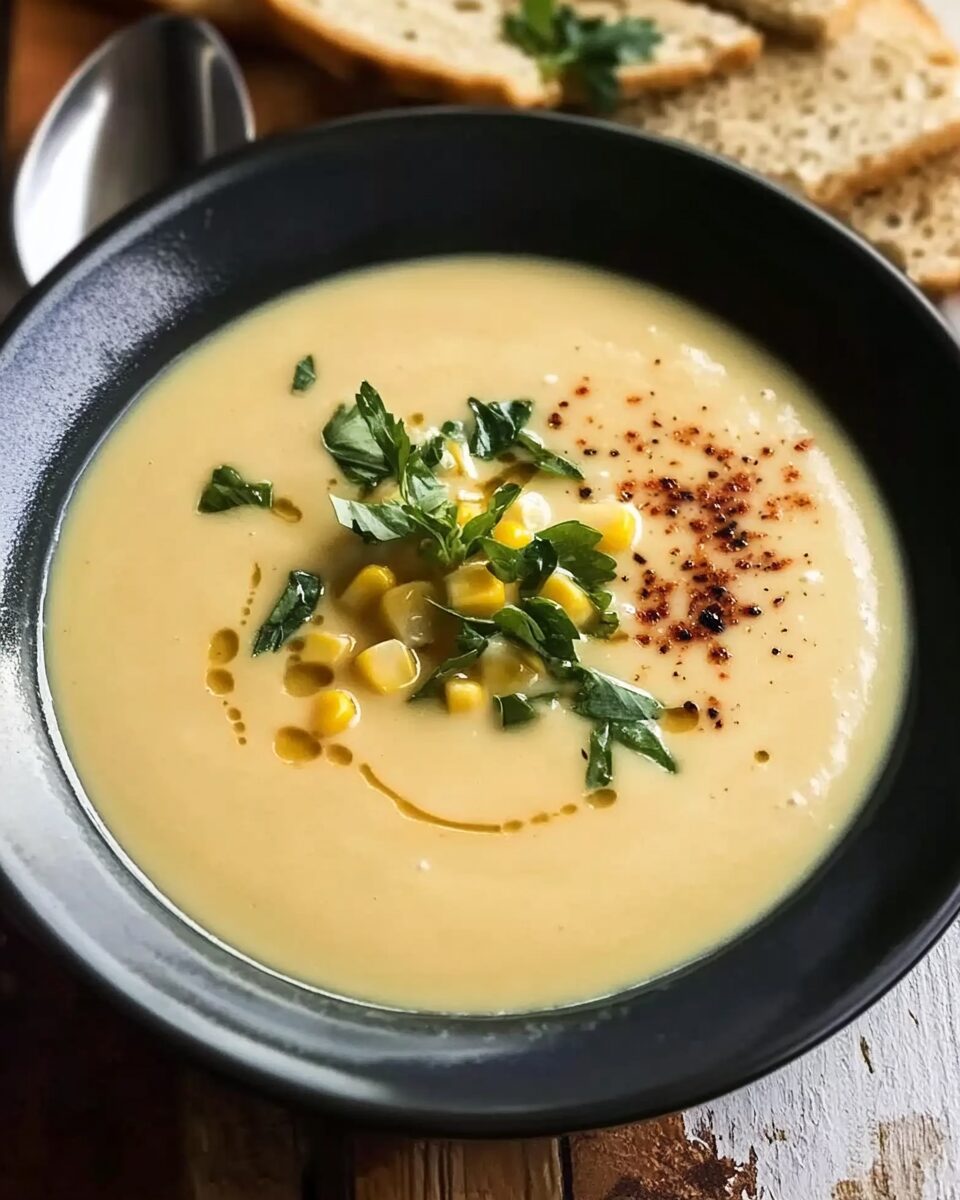 Chilled Summer Corn Soup