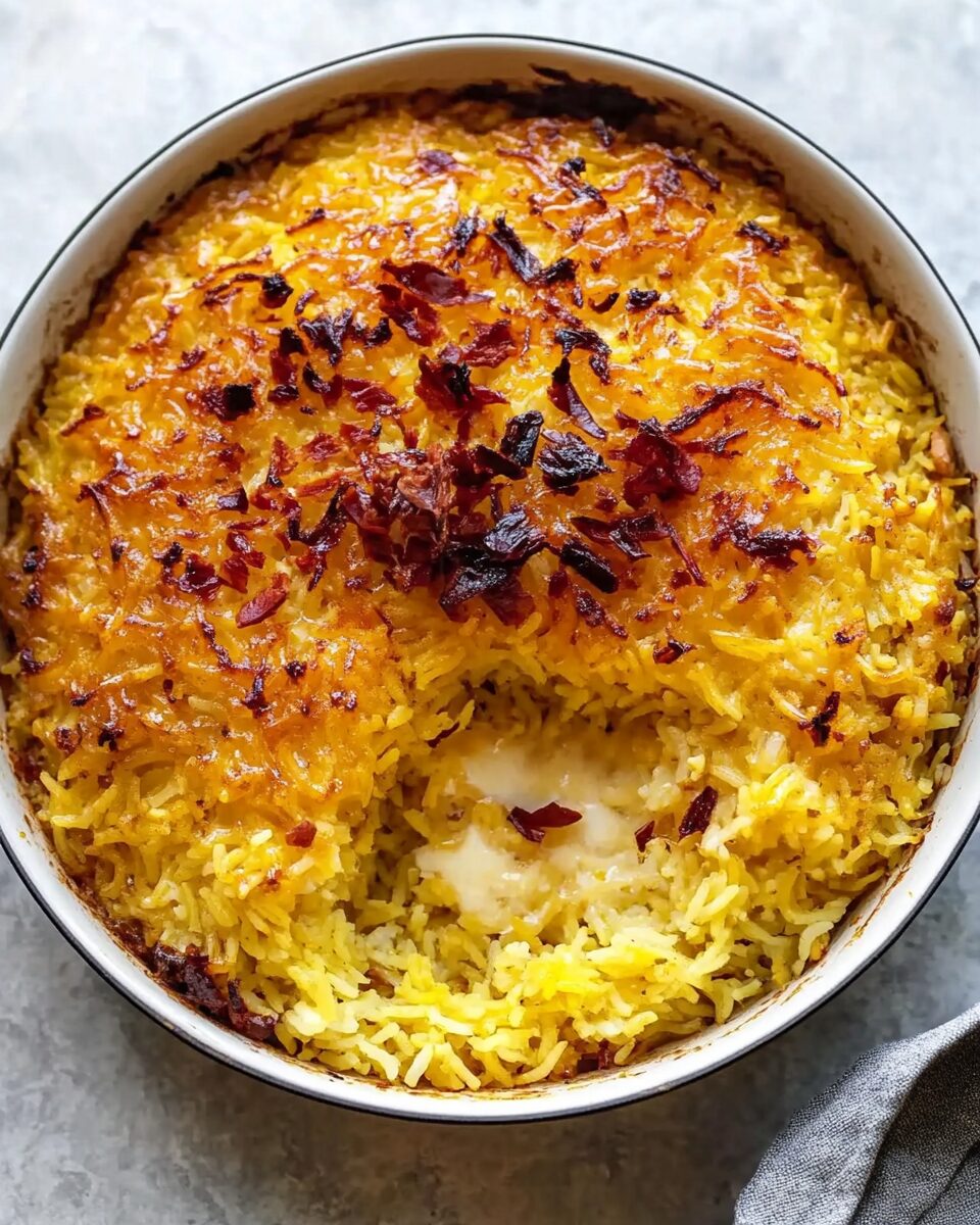 Tachin with Saffron and Yogurt
