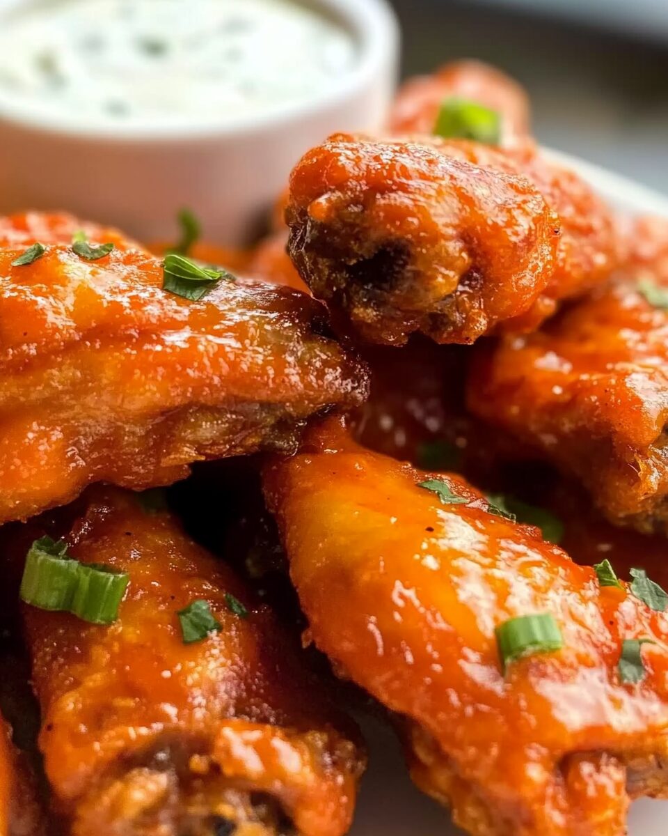 Crispy Oven-Baked Buffalo Wings