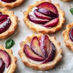 4-Ingredient Plum Tarts