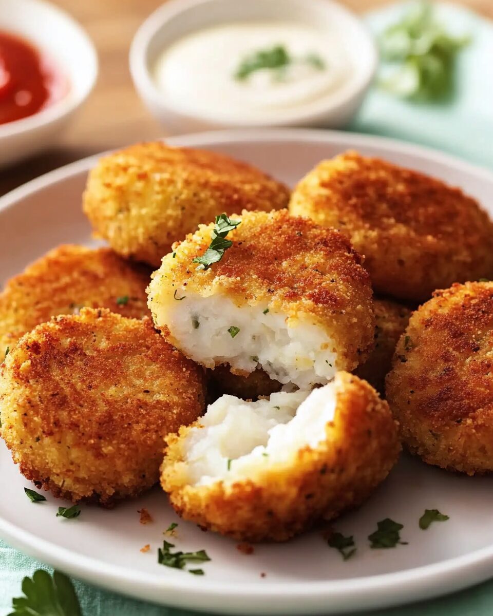 Crispy Fish Cakes with Sweet Chili Sauce