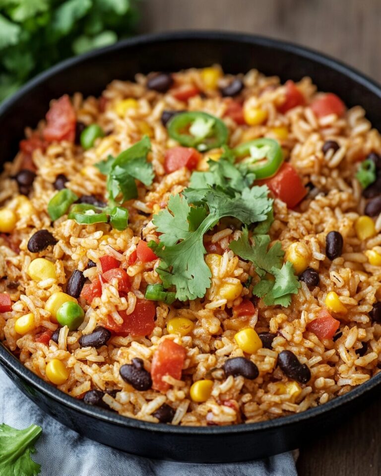 Cheesy Taco Rice Skillet