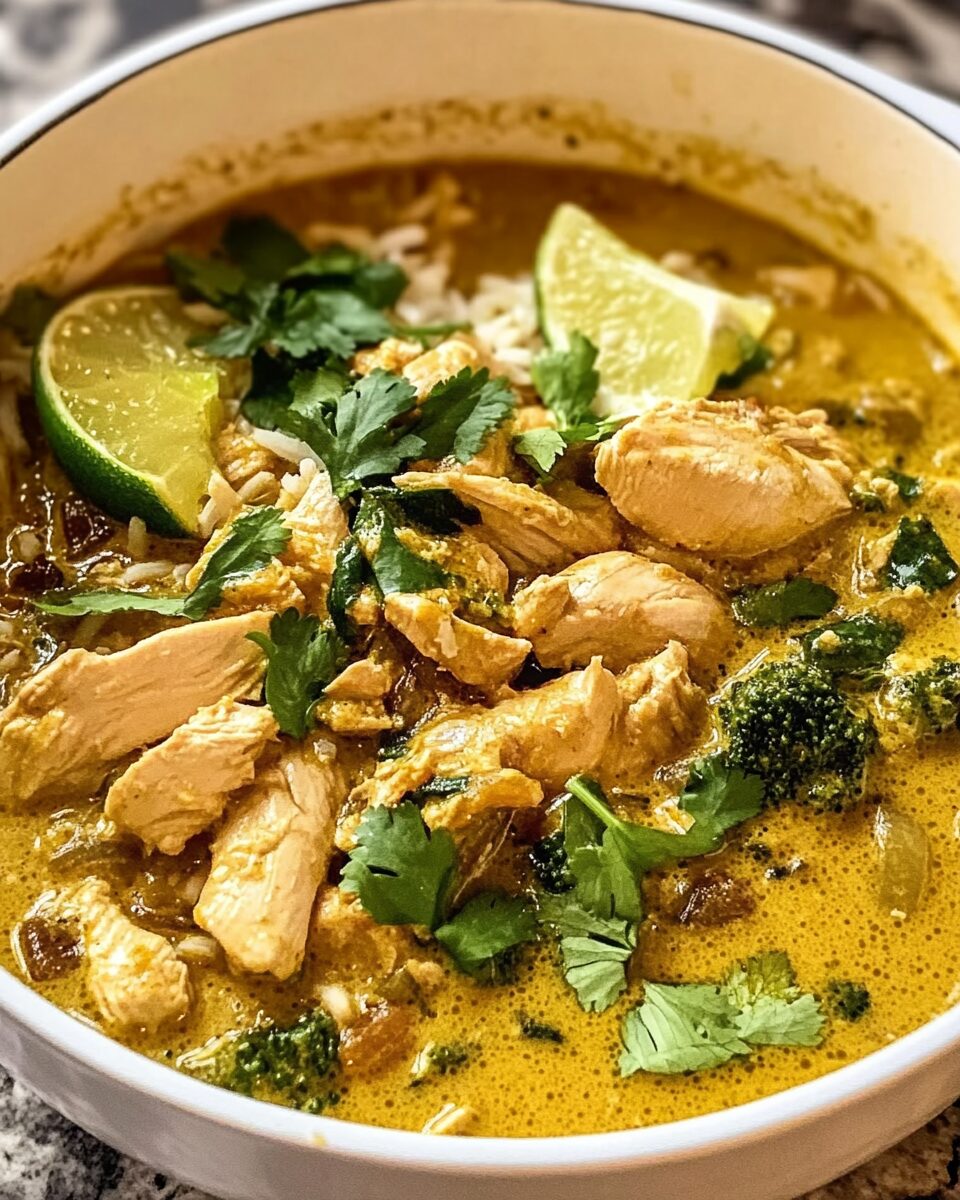 Golden Coconut Chicken Curry