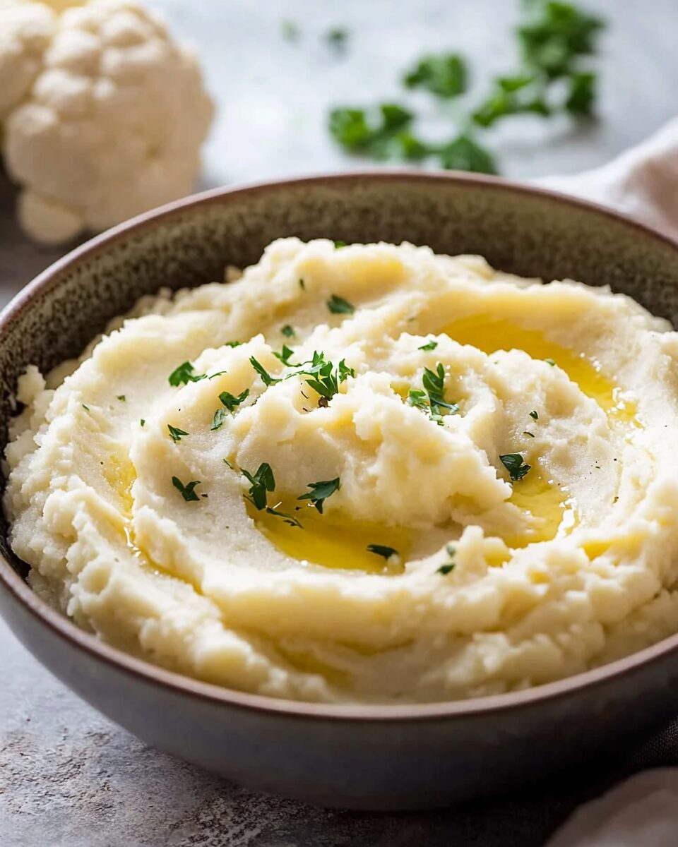 Creamy Mashed Cauliflower