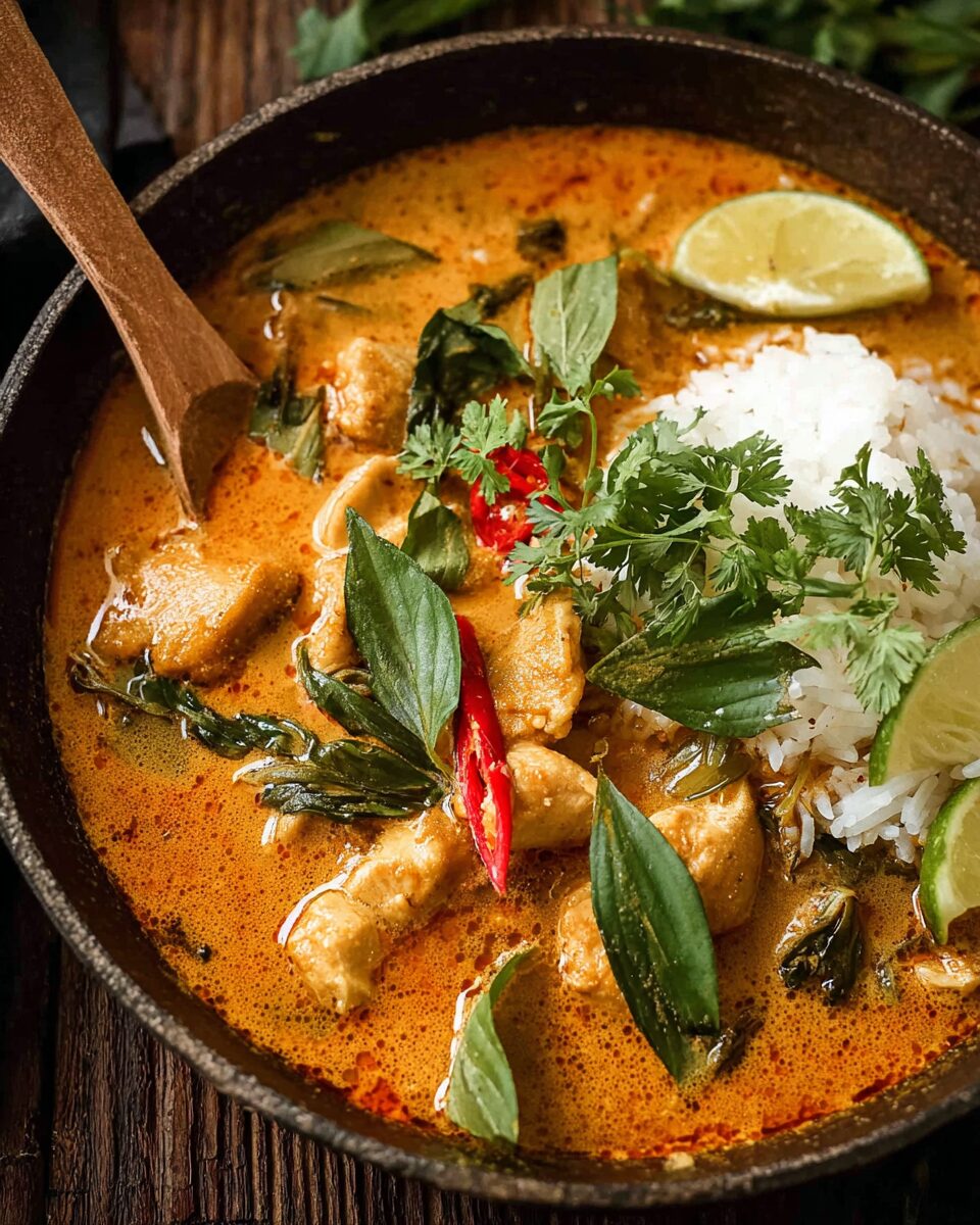 Thai Red Curry with Chicken