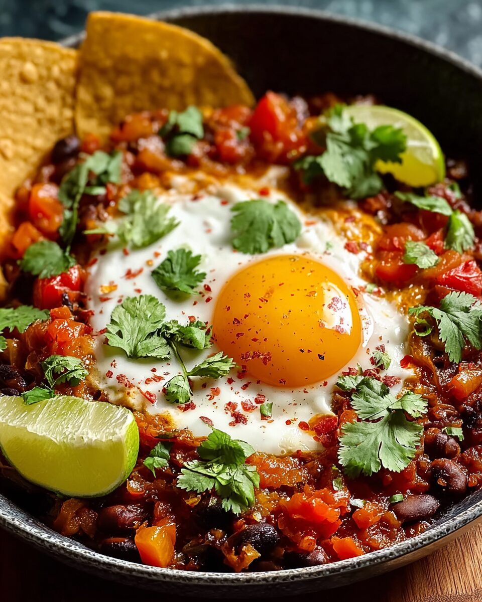 Black Bean Egg Bake
