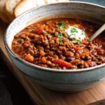 Beef and Lentil Chili