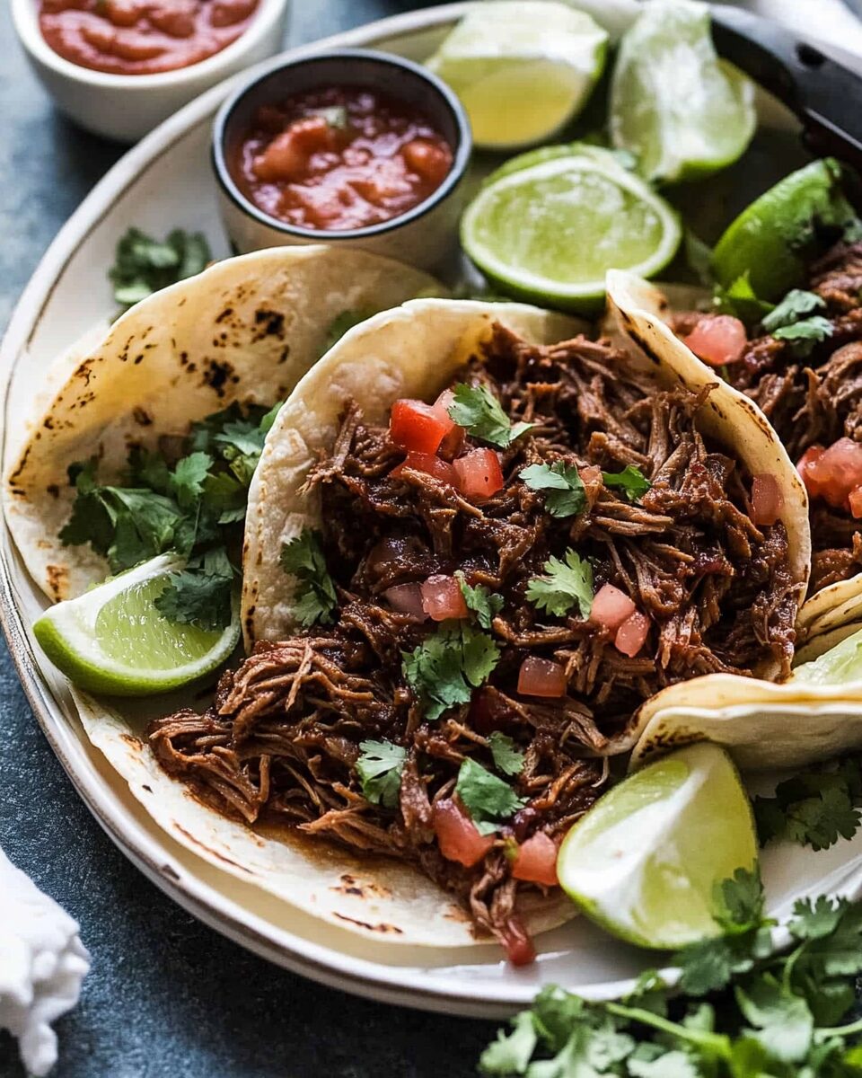 Mexican Shredded Beef Tacos