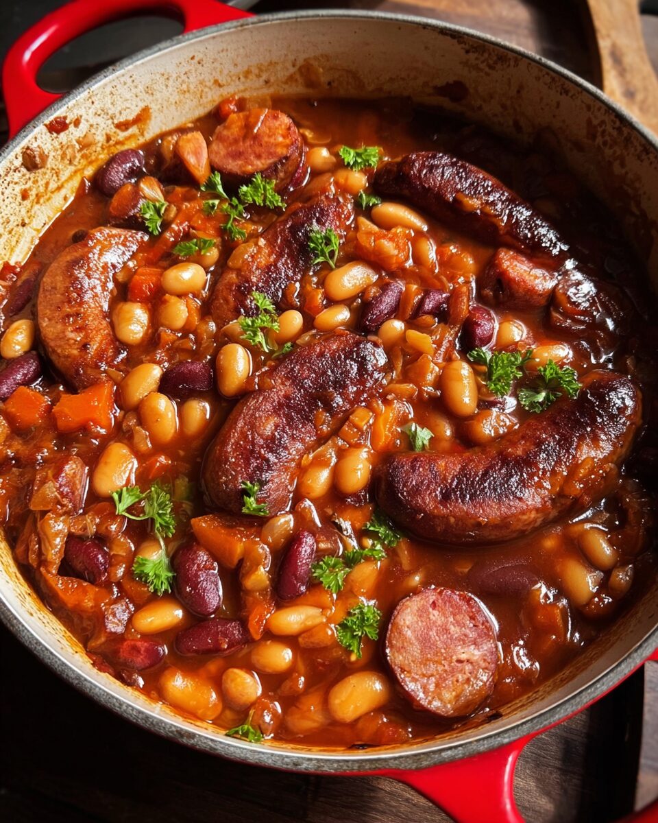 Kielbasa Baked Beans