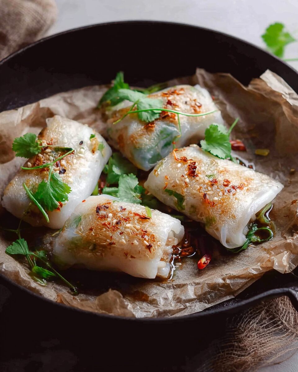 Crispy Chinese Rice Paper Wrapped Fish