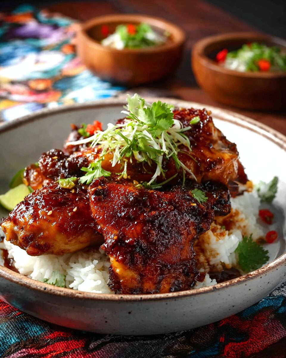 Hawaiian Chicken with Coconut Rice