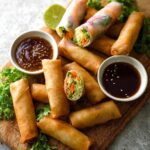 Homemade Crispy Spring Rolls